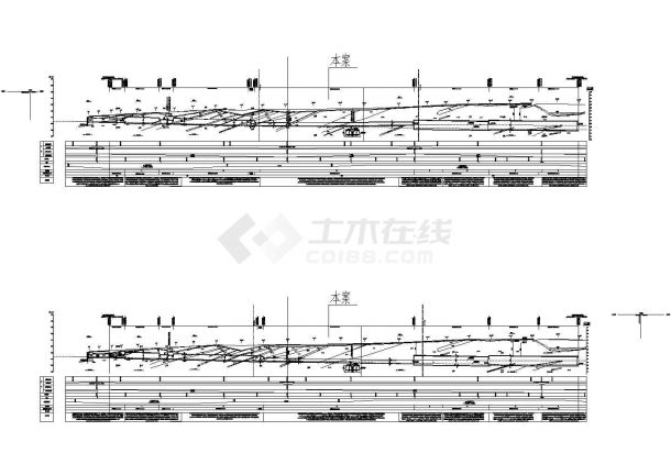 锦江国际大厦施工图设计---板肋锚杆支护,锚索支护-图一