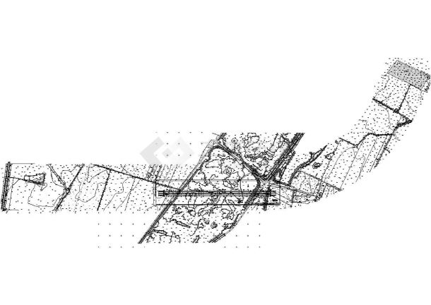 主跨120m三塔矮塔斜拉桥全套设计图（39张）-图一