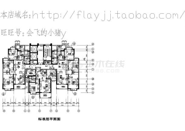 1楼梯2电梯3户：2室2厅【E-61.1平】 3室2厅【Da-91.37平 Db-88.35平】.-图二