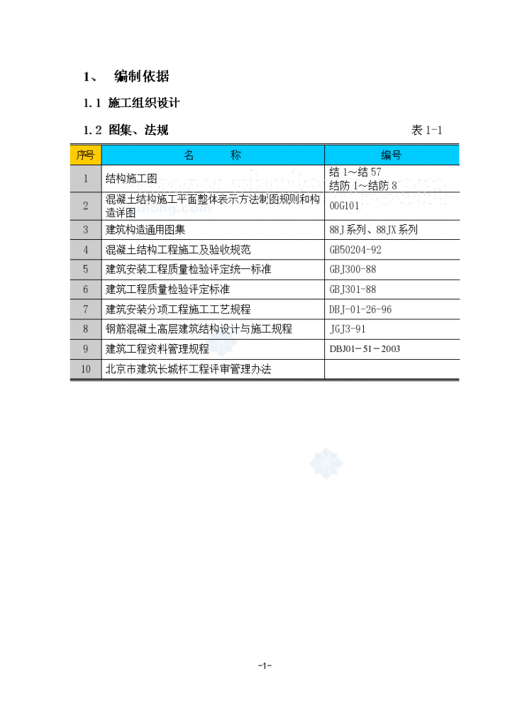 北京某地标性建筑工程模板施工方案-图一