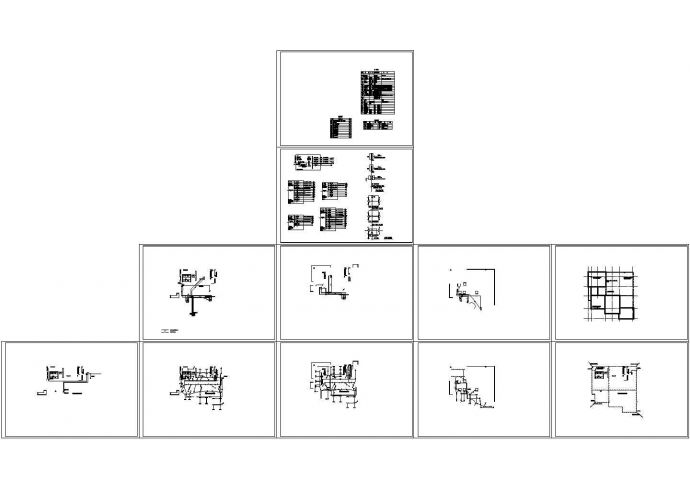 某地三层框架幼儿园全套电气施工图纸cad施工图设计_图1