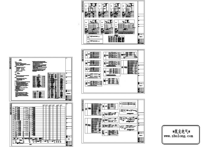 [郑州]二类20277.09㎡高层住宅楼强弱电系统全套施工图纸_图1