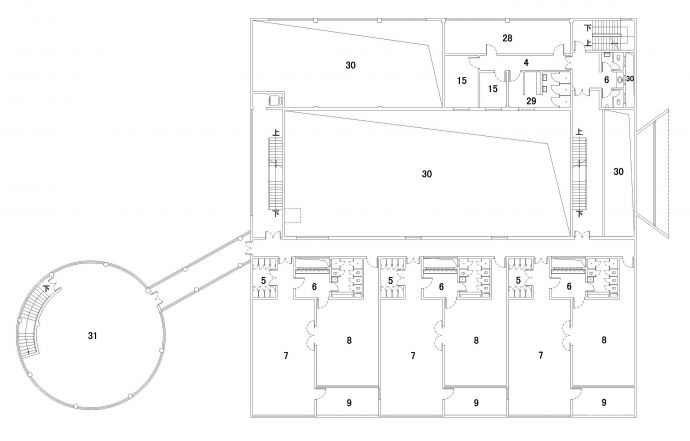 北京百子湾学校施工全套非常标准设计cad图纸_图1