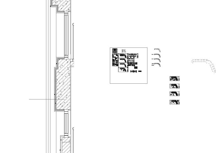 3层框架结构商业楼全套图建筑结构水暖电_图1