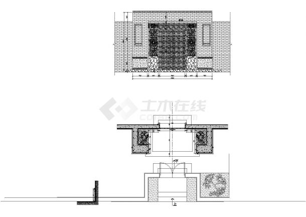 广东某三层别墅装饰工程室内设计CAD施工图-图二