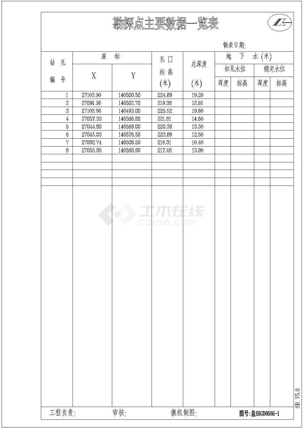 单孔净跨50米现浇钢筋混凝土板刚架拱桥施工图11张-图二