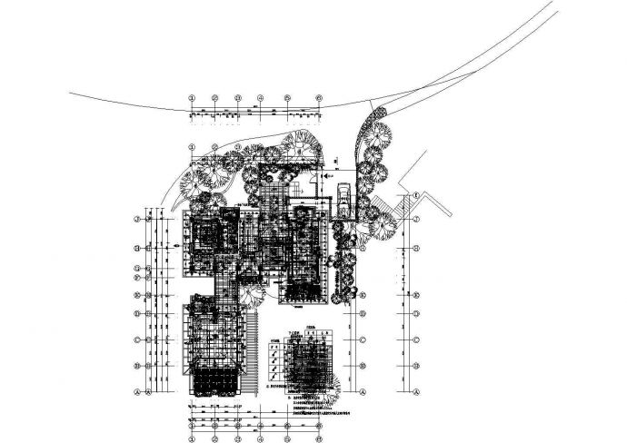 中型中式现代二层别墅装修设计图_图1