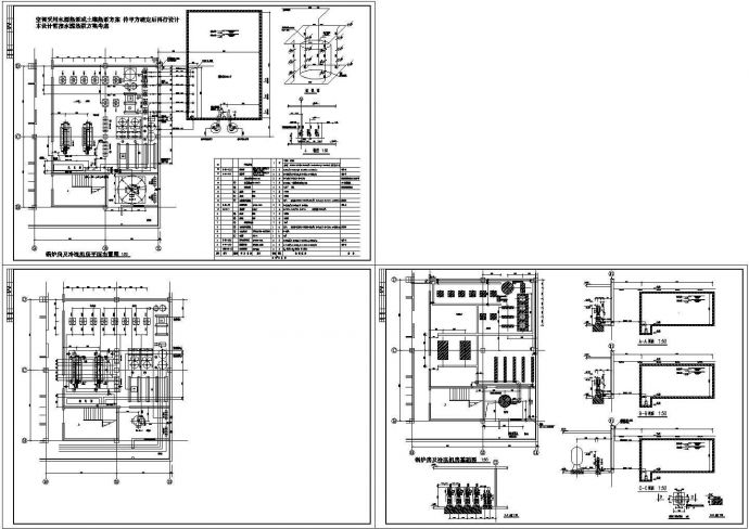 锅炉房及冷冻机房施工设计图_图1