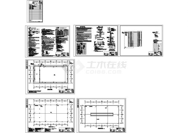 厂房设计_湖南某厂房电气设计CAD图纸-图一
