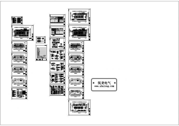 某十一层综合楼电气施工图纸_图1