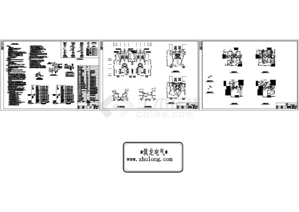 某1205.13㎡住宅小区强电施工图-图二