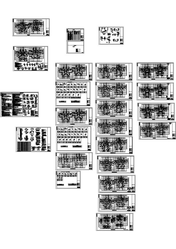 [贵州]18层剪力墙结构住宅楼结构施工图CAD-图一