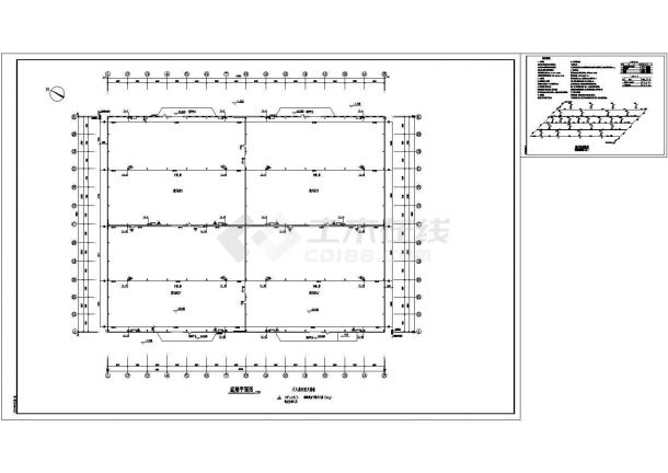 9800㎡物流中转库消防给排水施工图-图一