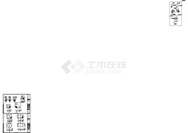 [上海]地上九层框架结构接待大厦结构施工图CAD-图一
