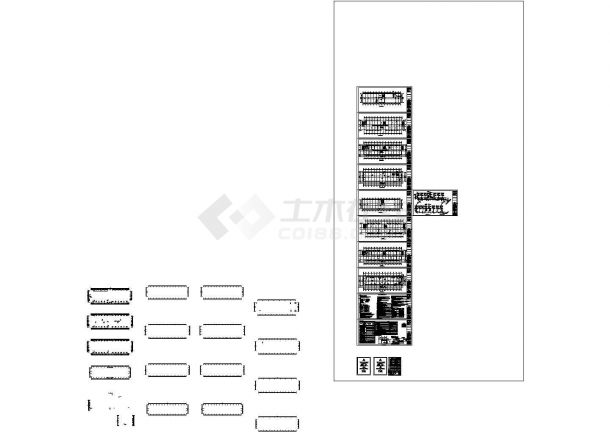 大型工业区消防站建筑改造施工图（全专业图纸）-图二