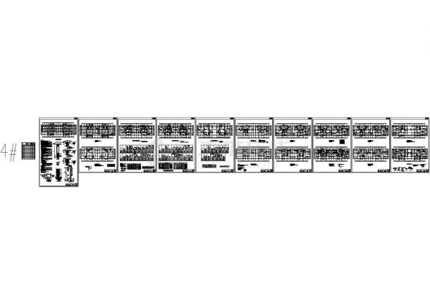 17层剪力墙结构住宅楼结构施工图CAD-图一