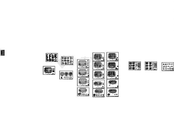 [广东]地上五层框架结构住宅楼结构施工图CAD-图一