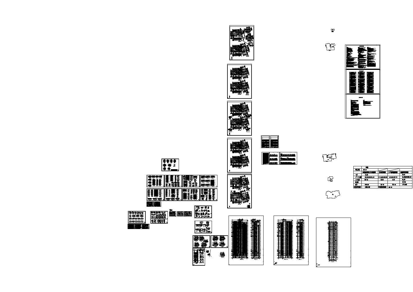 [镇江]某二十八层一梯三住宅楼建筑施工图纸