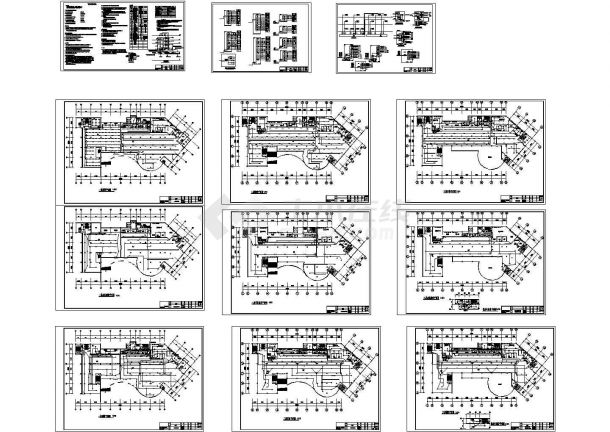 山东某学校学生餐厅建筑电气施工图-图二