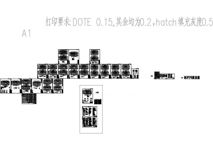 22层剪力墙结构住宅楼结构图（筏板基础），33张图纸_图1