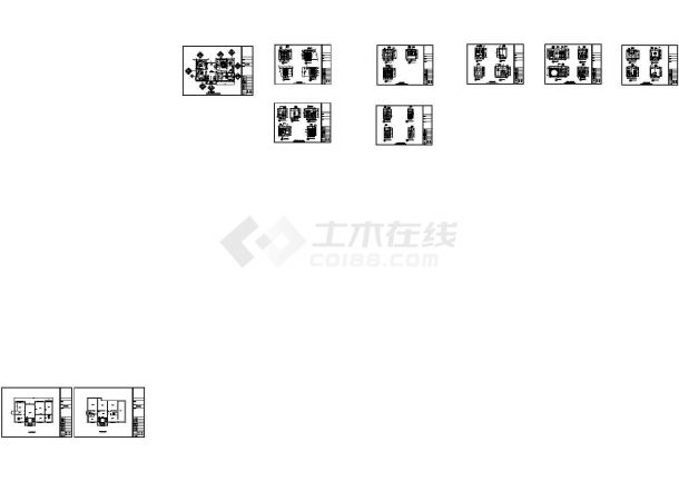  Interior decoration drawing of double deck new Chinese villa - Figure 2