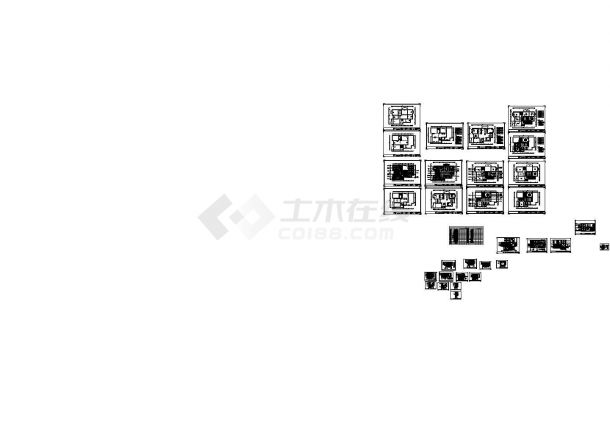  Decoration drawing of modern Chinese double deck large house - Figure 1
