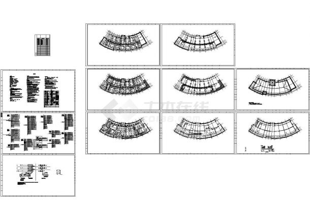 [天津]社区居民文化活动中心电气施工CAD图纸-图一