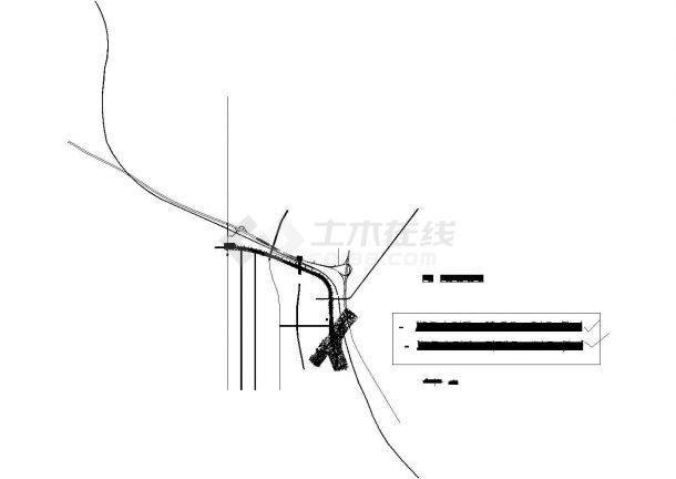 单跨13米简支T梁桥设计cad施工图37张（桥宽60）-图二