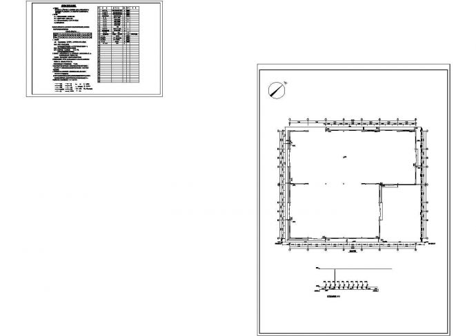 某饲料厂车间及科技综合楼给排水消防设计cad全套施工图（含设计说明，含原料车间、预混料生产车间、成品车间等设计）_图1