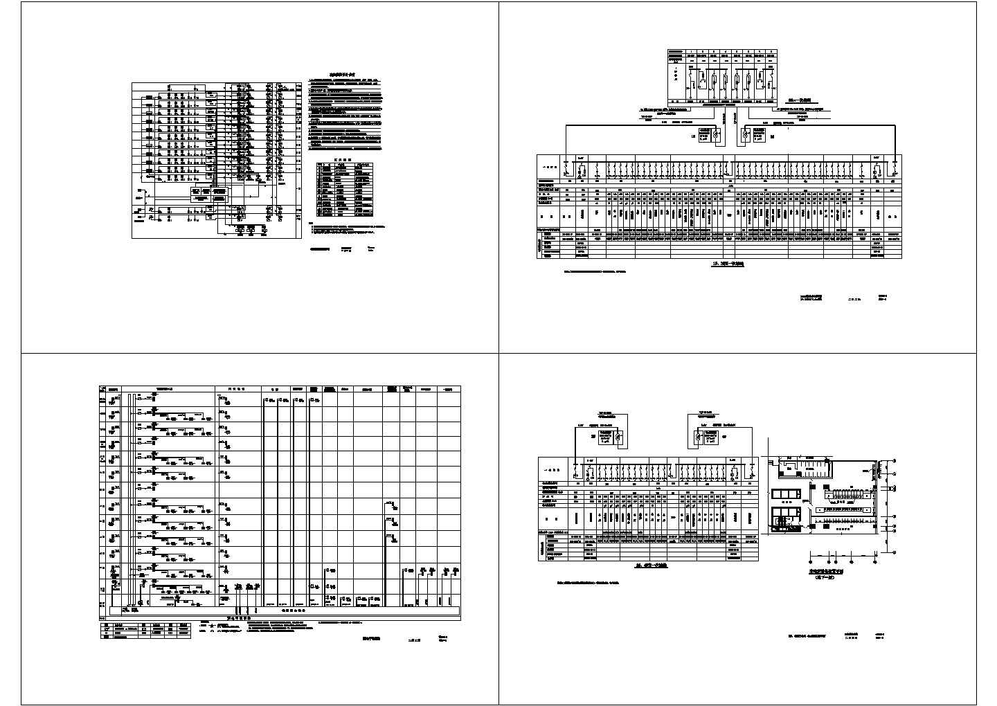 高层宾馆电气系统CAD图纸