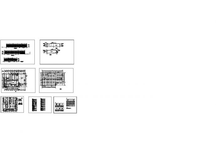 厂房设计_某单层轻钢结构大型工业厂房设计cad全套建筑施工图（ 含设计说明）_图1