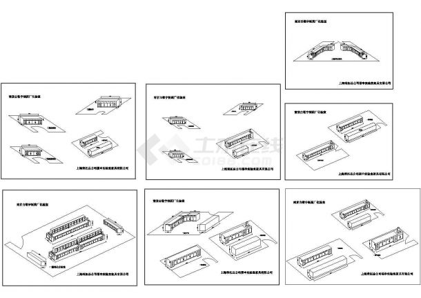 【江苏】某药厂实验室全套建筑施工设计图-图一