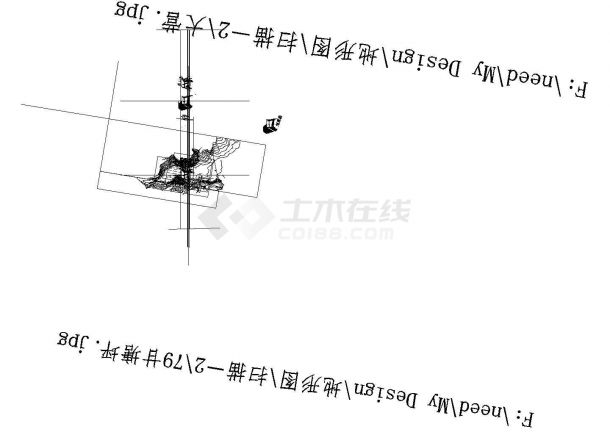 【杭州】某小型水库除险加固设计全套施工设计cad图纸-图二