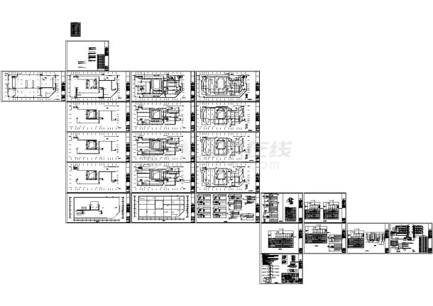 浙商国际建材家居城设计CAD图纸-图一