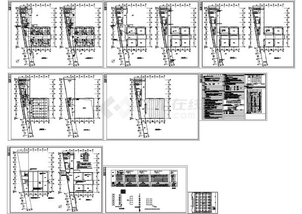 六层教学大楼建筑电气施工图纸-图二
