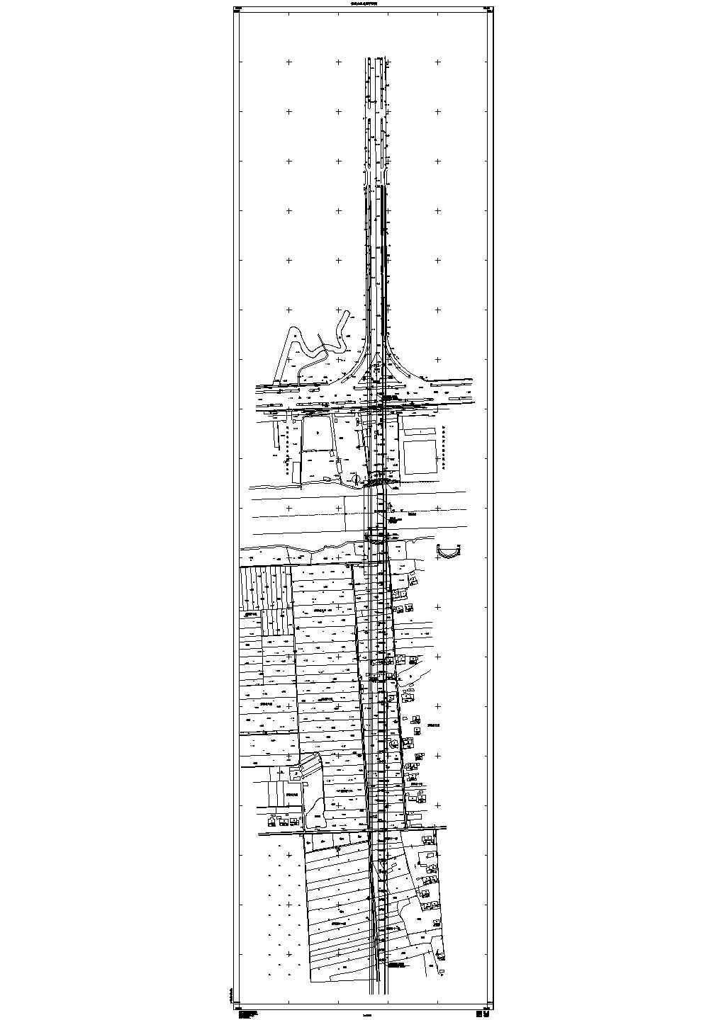 通州市经济开发区某拱形独塔斜拉桥大桥设计施工图