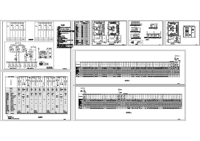 10kv变电站全套电气设计CAD施工图_图1