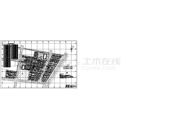 某小区室外供热管网图详细设计Cad图纸-图二