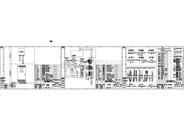 ACS550变频柜原理设计CAD图-图一