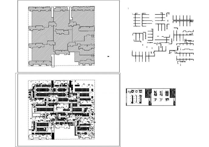 某高层框架结构住宅楼地下室配电设计cad全套施工图（含设计说明，含人防设计）_图1