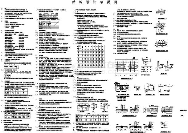 [惠州]独立基础异形柱结构别墅结构施工图-图二