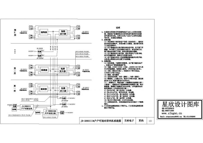 弱电产品标准设计CAD图集_图1