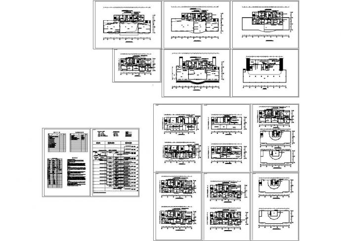 十六层办公综合布线系统设计CAD图_图1