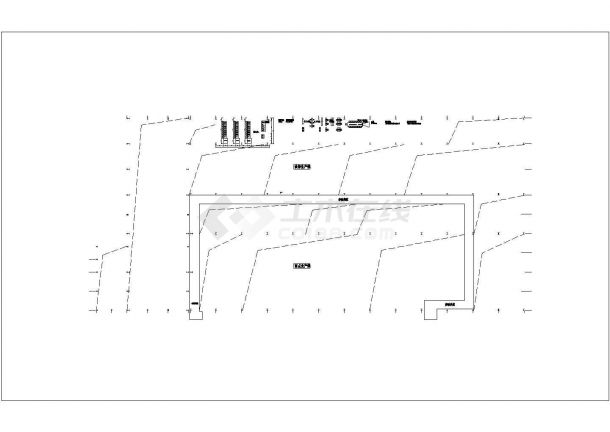 [山东]某地食品工厂全套给排水施工设计cad图纸（含效果图）-图二