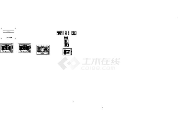 某高尔夫会所设计cad装修施工图（含效果图）-图二