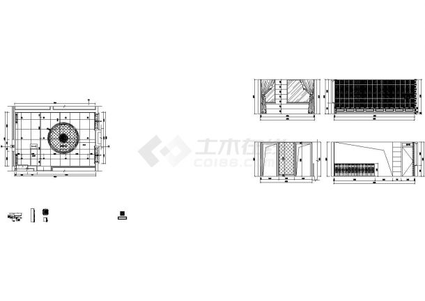 [江苏]市内独家高层山海景酒店洗浴中心装修施工图（含效果图）-图二