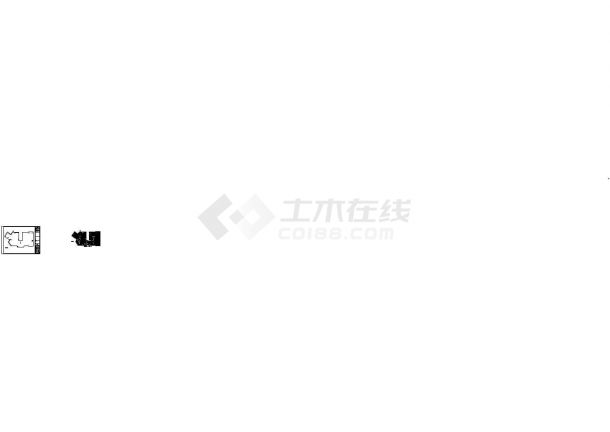 [北京]高档新中式男子养生休闲会所室内装修施工图（含效果）-图二