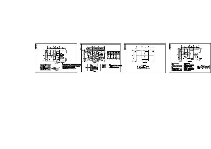 某水厂电气全套cad图纸（含系统图、原理图、动力布置图、防雷接地图）_图1