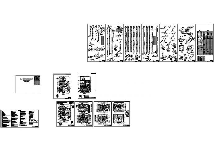 18957.2㎡二十九层办公楼给排水设计图纸_图1