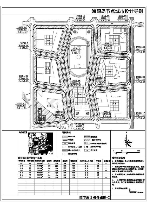 海鸥岛节点城市设计导则 11个（绘图细致）-图二